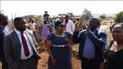 Premier of Mpumalanga, David Mabuza addressing Marite community members